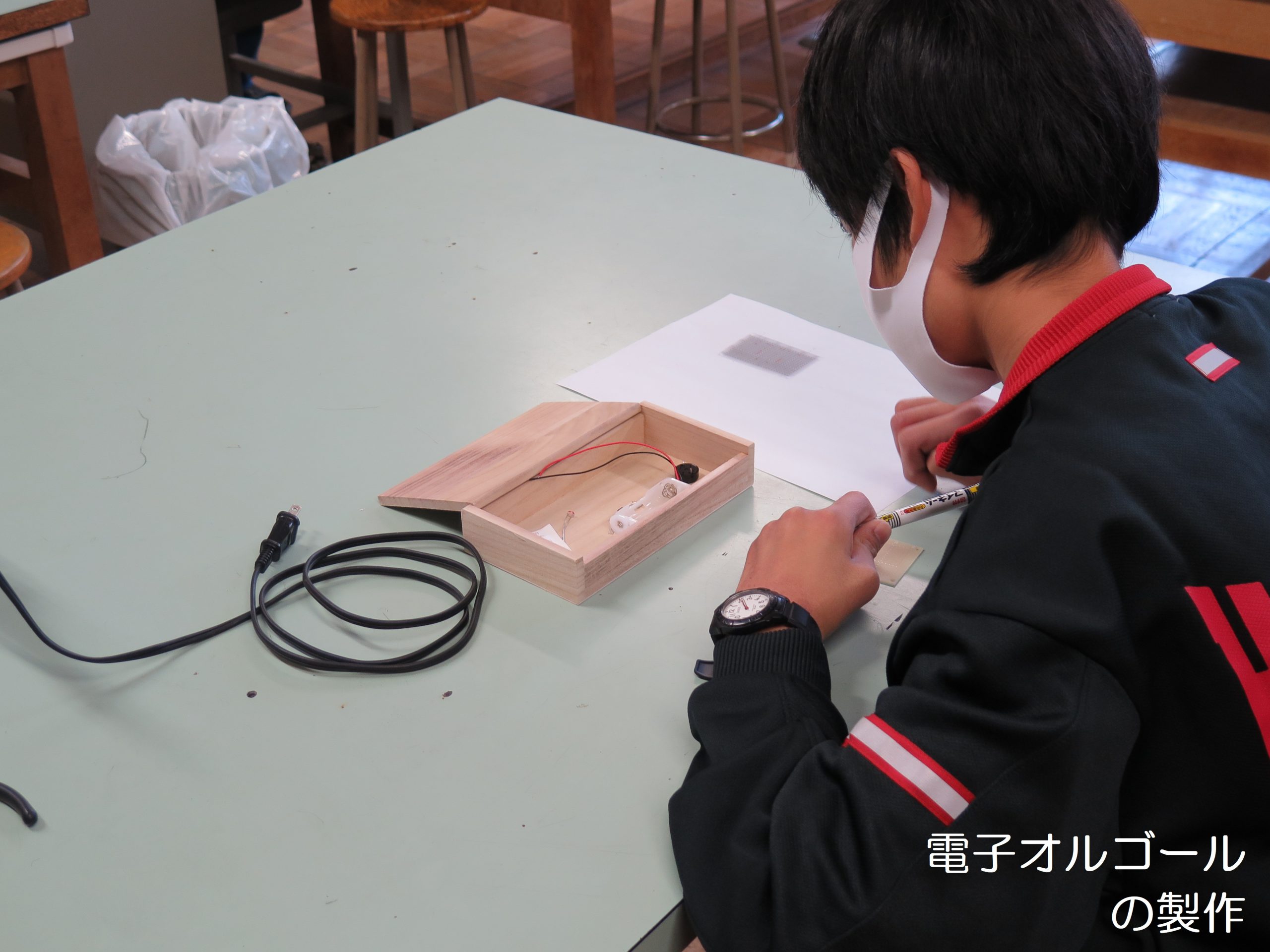 ④電子オルゴールの製作