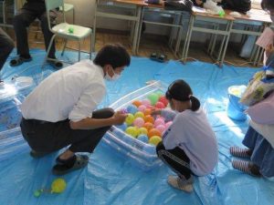 ⑪3C1ヨーヨー釣り (2)
